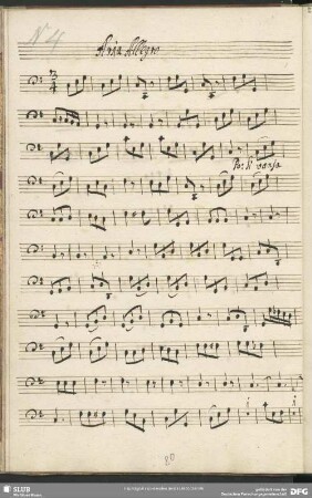No. 4 Aria: Si varia il ciel talora