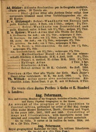 Almanach de Gotha : annuaire généalogique, diplomatique et statistique. 1855 = A. 92