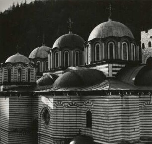 Bulgarien. Balkanländer, Rilagebirge. Rila-Kloster, Klosterkirche