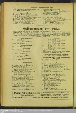 Geißmannsdorf mit Pickau