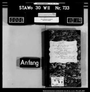 Zivilstandsregister Timmenrode (Kanton Blankenburg)