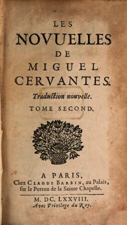 Les Nouvelles De Miguel Cervantes. 2