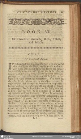 Book VI. Of Terrestrial Animals, Bird, Fishes, and Insects