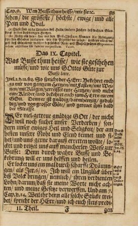 Cap. IX. Was Busse thun heisse, ...
