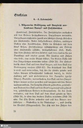 Stoffplan