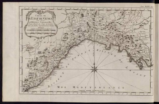 Carte de L´Etat de Genes[...]