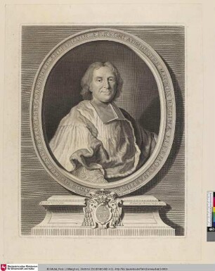 Andr. Hercules de Fleury [André Hercules Cardinal de Fleury]