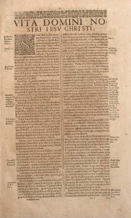 Vita Domini Nostri Iesv Christi.