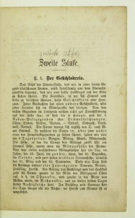 Zweite Stufe