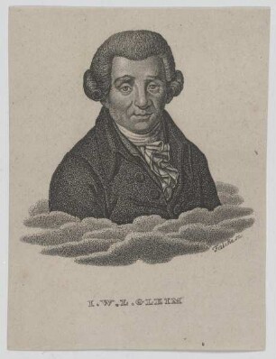 Bildnis des Johann Wilhelm Ludwig Gleim