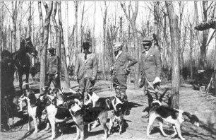 Türkei. Der Veterinär Hans Richter in einer Jagdgesellschaft auf einem Reitausflug in die Umgebung von Ankara