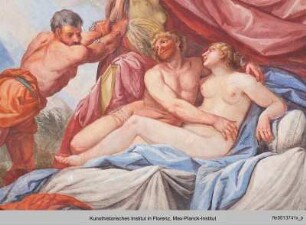 Mars und Venus werden von Vulcan gefangen