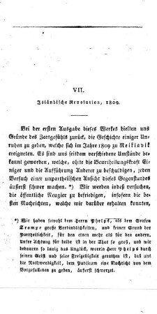 VII. Isländische Revolution, 1809.