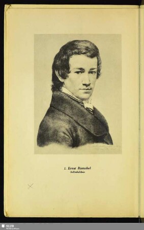 1. Ernst Rietschel. Selbstbildnis