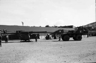 Freiburg: US-Army Atomkanone; Freistellen der Kanone
