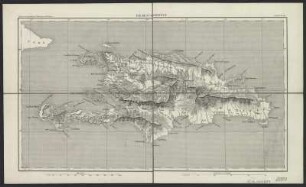 Karte von der Insel Hispaniola, ca. 1:2 000 000, Kupferstich, um 1870 : Ile de St. Domingue. - [Ca. 1:2 000 000]. - [S.l.] , [um 1870]. - 1 Kt. : Kupferst. ; 37 x 21 cm. - "Carte No. 22" aus: Histoire du Consulat et de l'Empire / M. Thiers. - Mit Bergschraffen