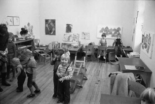 Einrichtung einer Kindertagesstätte in der Moltkestraße 31 a durch Studentinnen und Studenten der Pädagogischen Hochschule Karlsruhe