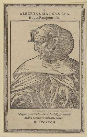Bildnis des Albertvs Magnvs