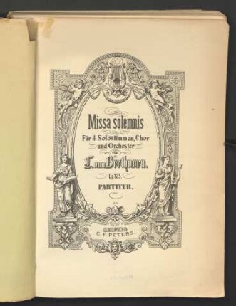 Missa solemnis op. 123 : für Solostimmen, Chor und Orchester