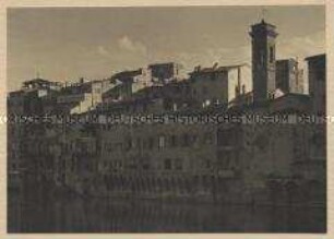 Florenz - Häuserzeile am Arno