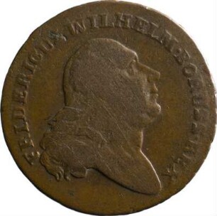 Münze, Dreigröscher (Düttchen), 1796