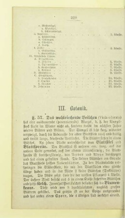 III. Botanik