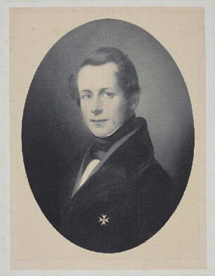 Bildnis von Ernst Freiherr Heintze-Weissenrode (1800-1867)