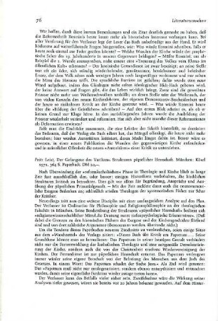 76-77 [Rezension] Leist, Fritz, Der Gefangene des Vatikans