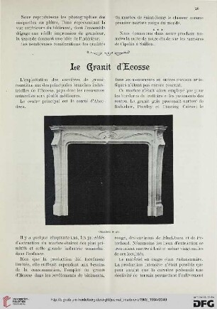 1: Le Granit d'Ecosse