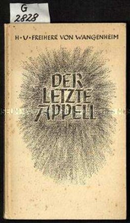 Nationalsozialistische Schrift über den SS-Oberjunker Radewitz im Zweiten Weltkrieg