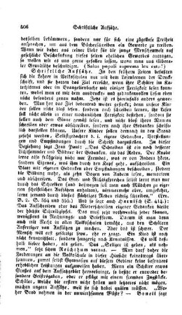 Schriftliche Aufsätze