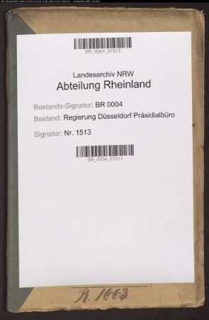 Verwaltungs- (Betriebs-) Übersichten, Rechnungsabschlüsse Bd. 3
