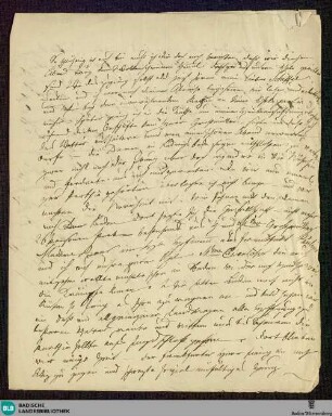 Brief von Josephine Scheffel an Hauptmann Scheffel - K 2667
