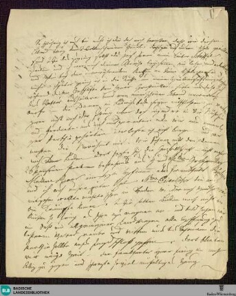 Brief von Josephine Scheffel an Hauptmann Scheffel - K 2667
