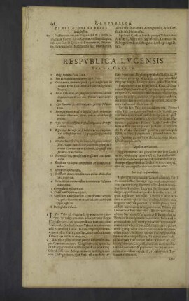 Respublica Lucensis.