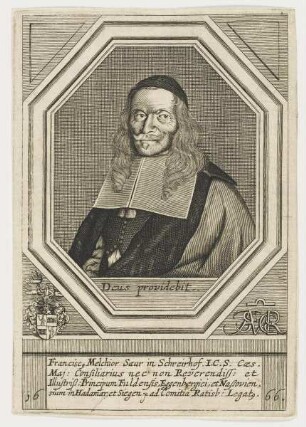 Bildnis des Franciscus Melchior Saur in Schreirhof