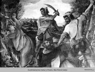 Tod des heiligen Petrus Martyr
