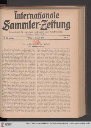 Nummer 1 (1. Jänner)