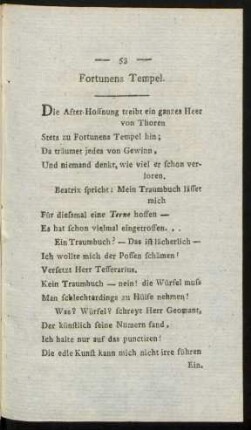 Fortunens Tempel