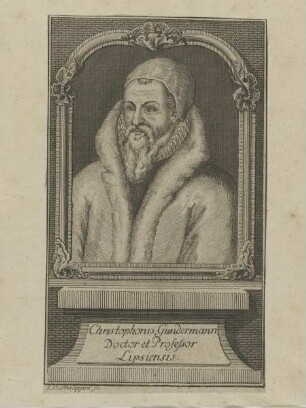 Bildnis des Christophorus Gundermann