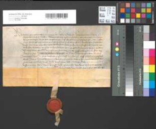 Quittung des Landgrafen Wilhelm von Hessen (s. auch Nr. 3419).