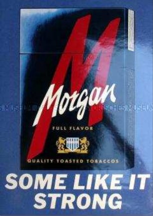Werbeaufkleber "Morgan"
