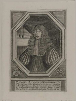Bildnis des Cunradus Ascanius á Marenholtz