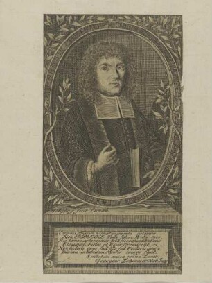 Bildnis des Henricus Christophorus Erdmann