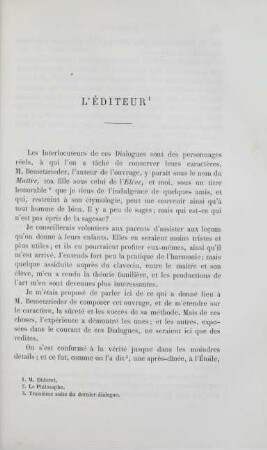 L'éditeur