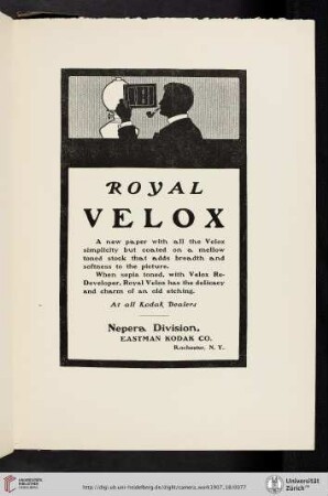 Nepera Division, Eastman Kodak Co. [Royal Velox Paper]