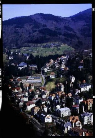 Freiburg: Stadtteil Herdern mit St. Urban und Panoramahotel