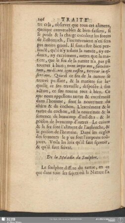 De la Maladie de Soulphre