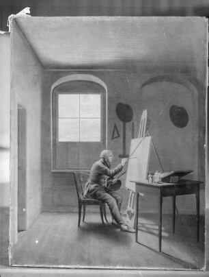 Caspar David Friedrich im Atelier