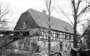 Crostwitz-Horka. Mittel- oder Schäfermühle, Ansicht